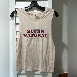 Spiritual Gangster Sleeveless Graphic Tank Top - Blush